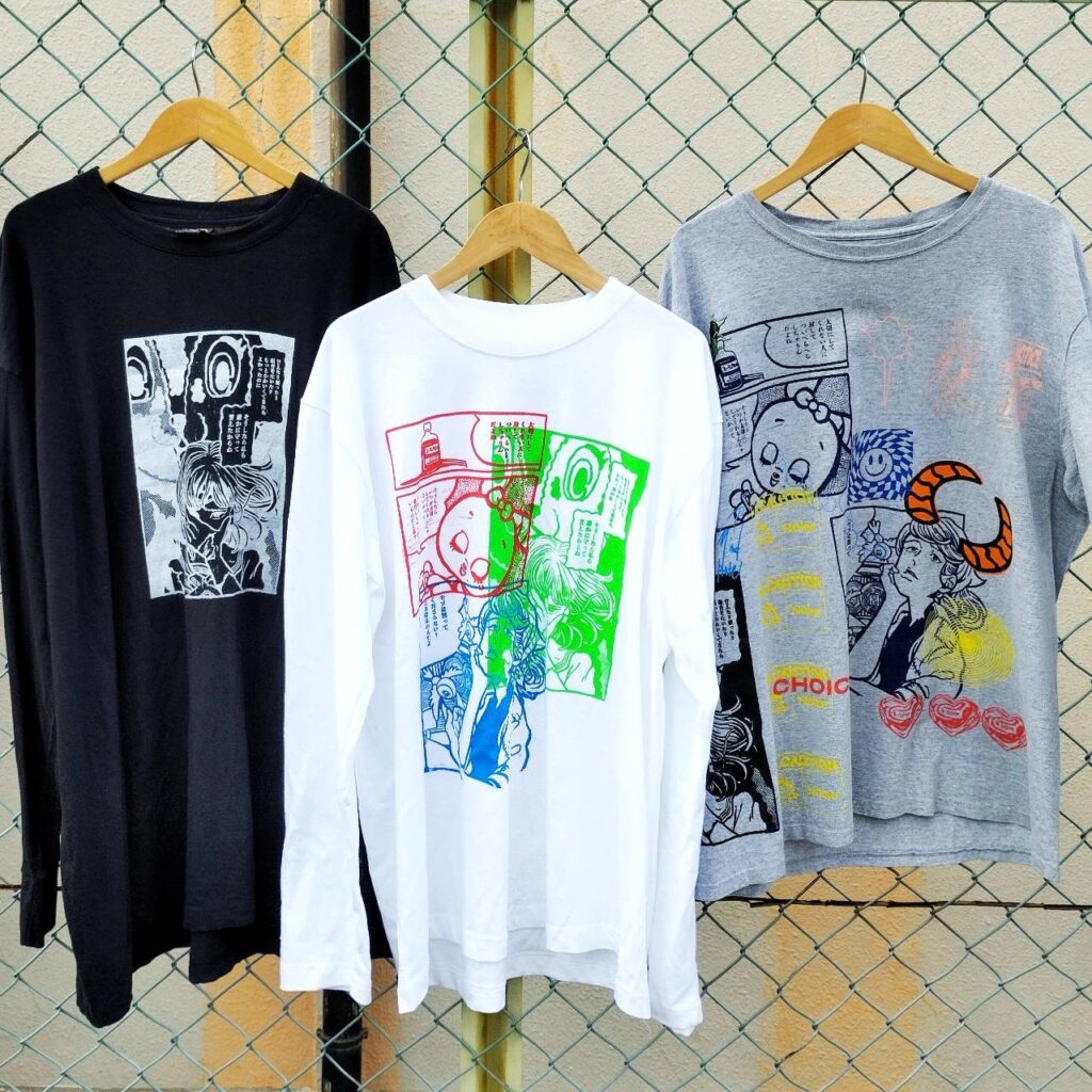 【原田ちあき個展イベント】古着屋腹の虫コラボ　シルクスクリーン会　8/18開催！